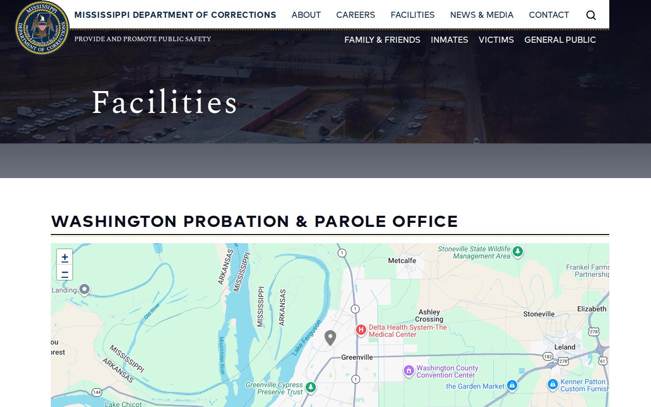 Washington County post-release supervision office listing
